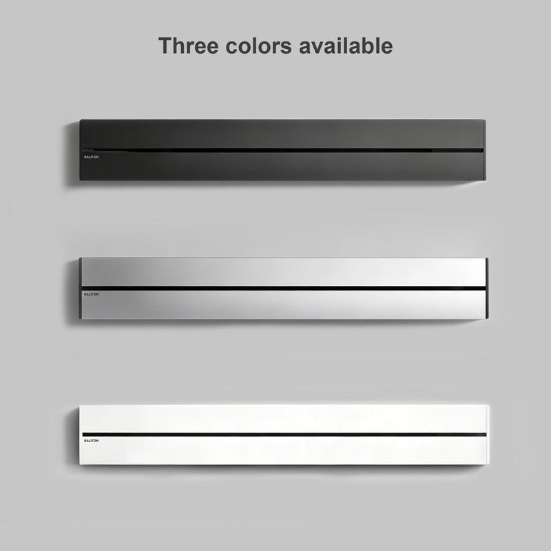 22"/30"/40" Surface Mounted Power Track, Retractable Outlet Rail for Kitchen & Home Office