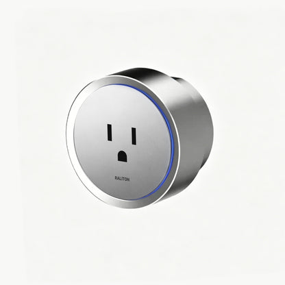 Magnetic Hollow-Out Adapter for Surface Mount Track, Removable & Movable Modular Outlet, TR
