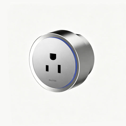 Magnetic Hollow-Out Adapter for Surface Mount Track, Removable & Movable Modular Outlet, TR