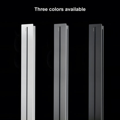 22"/30"/40" Recessed Power Strip, Ultra-Slim Retractable Outlet Rail for Kitchen Island, Cabinet & Desk