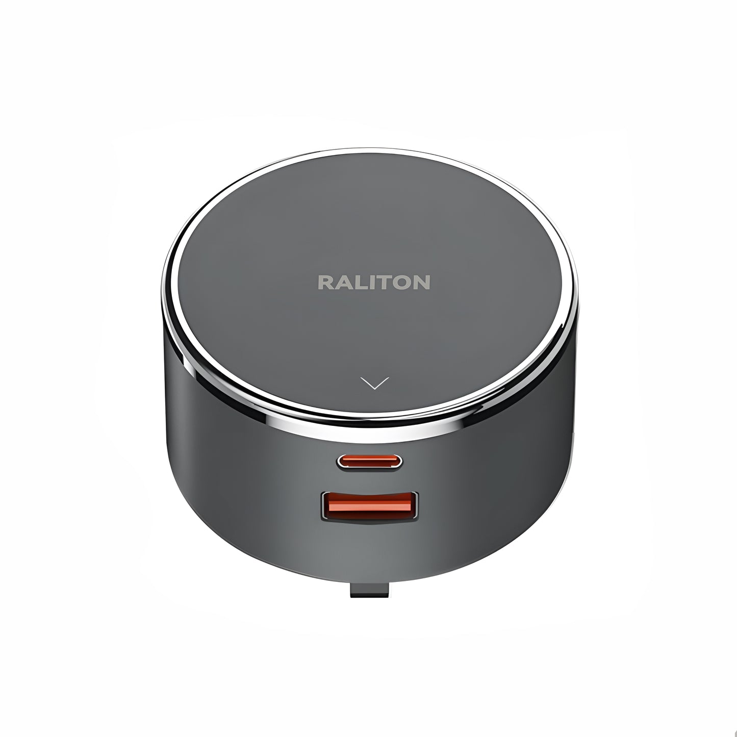 Dual USB Fast Charging Adapter for Flush Mount Power Track, USB-A & Type-C, TR